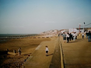 The Wash in Hunstanton, early April 1995.