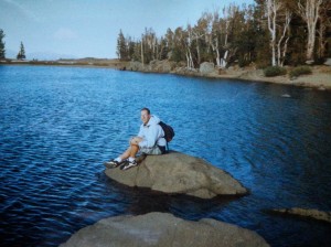 Will in Frog Lake.  Sept 1996.